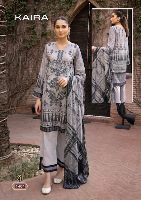 Keval Kaira Vol-14 Cotton Designer Pakistani Dress Material